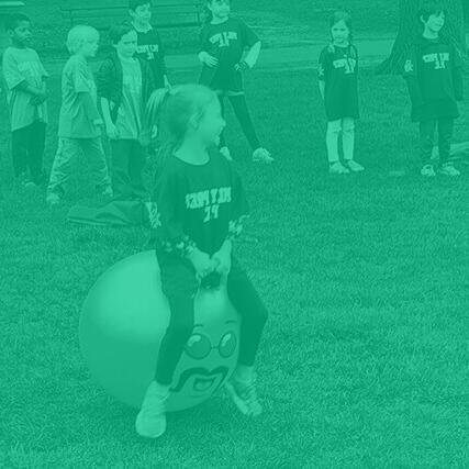 Lower School mixed grid p.e. kids at play